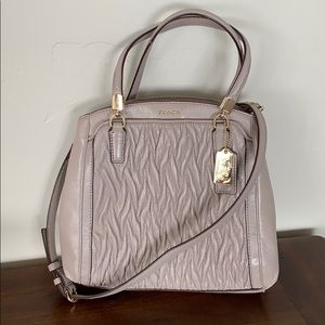 Coach Small Gray Crossbody/Satchel